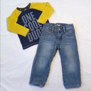 Gap Fleece-Lined Original Fit Jeans